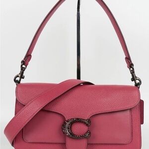 Coach Tabby 26 in Pewter/Dusty pink